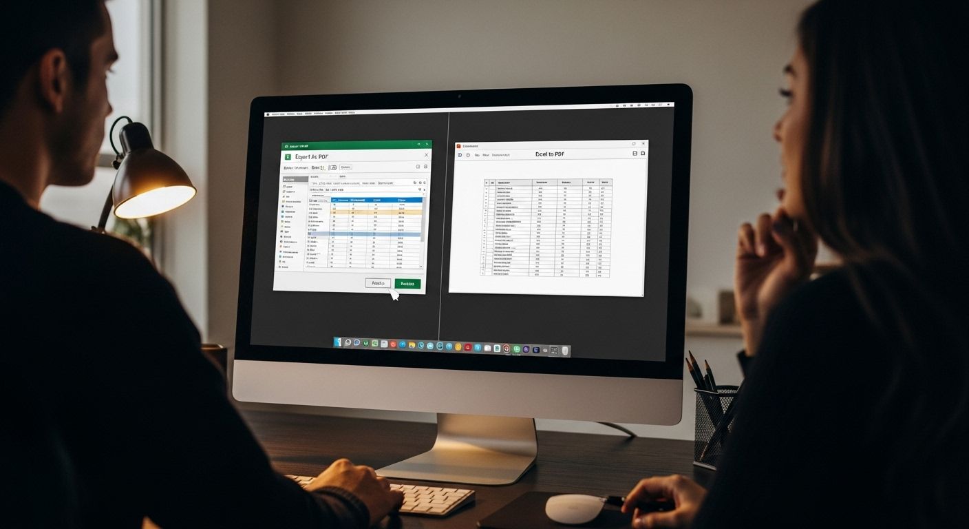 excel pdf export process