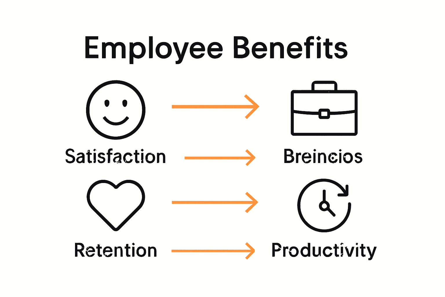 Infographic comparing benefits of flexibility for employees and businesses