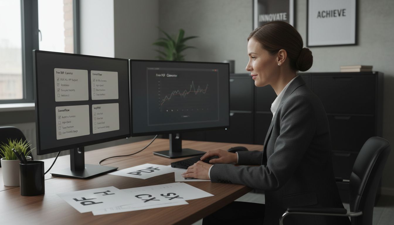 PDF converter tools comparison