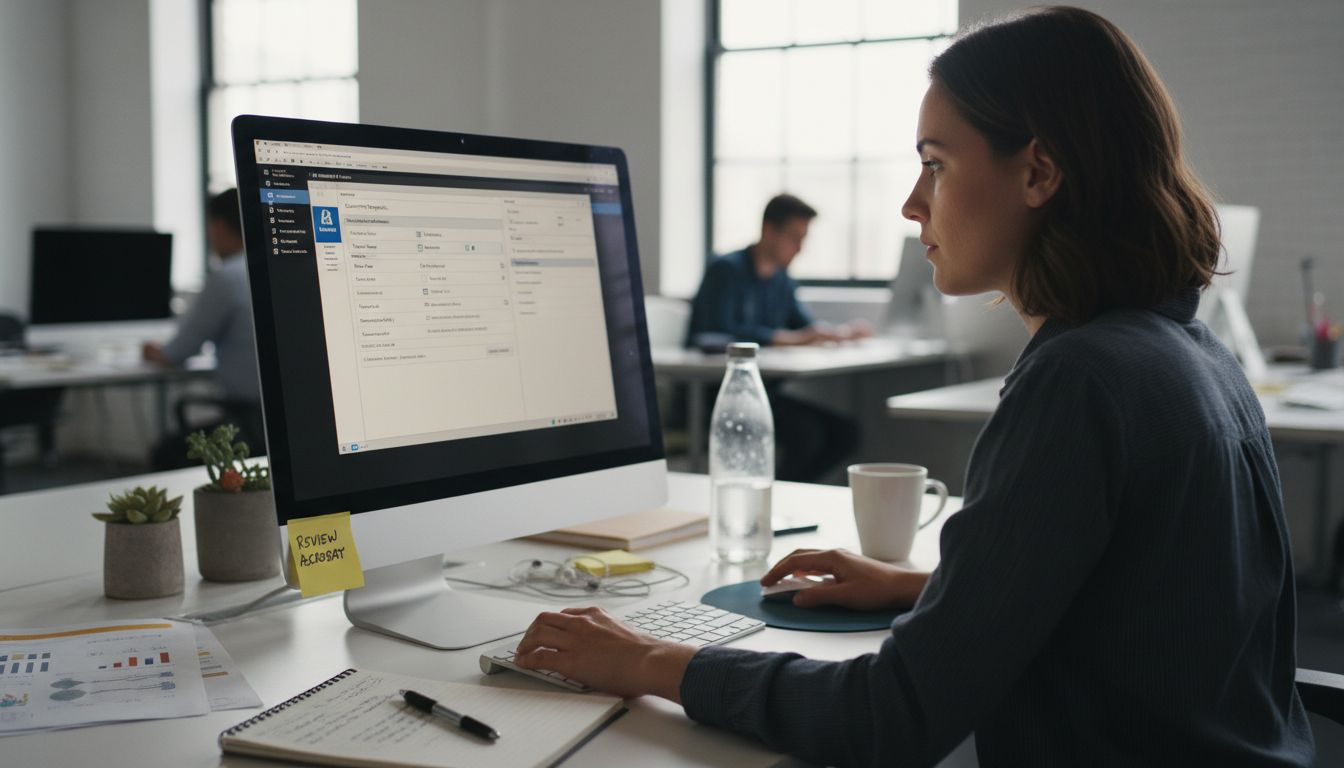 User setting Adobe PDF security options