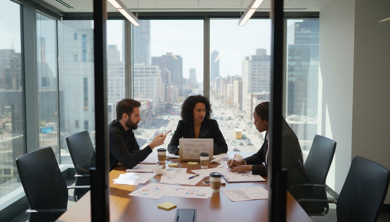 Team collaborating on cloud PDF workflow