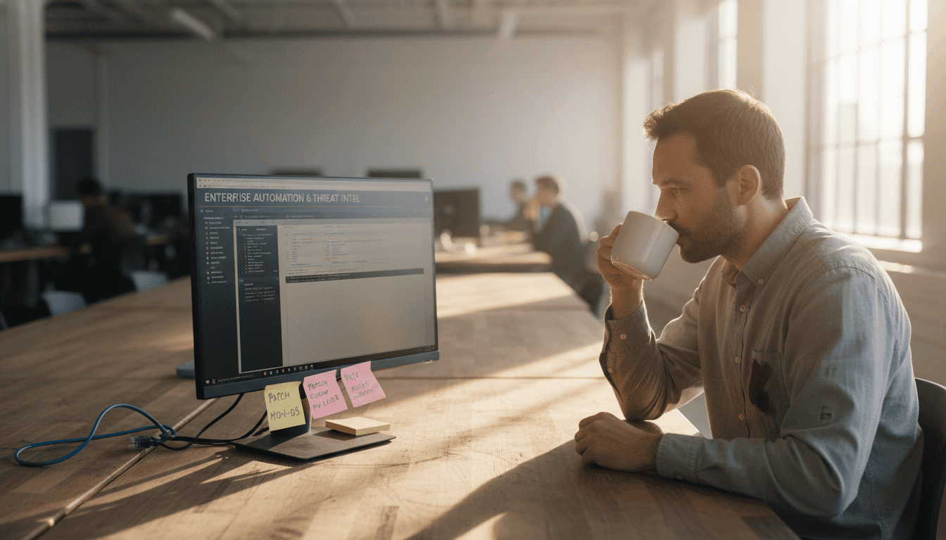 Security analyst automating PDF workflow tasks