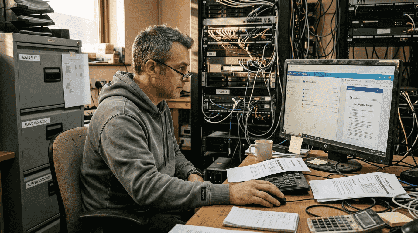 Administrator integrating Nextcloud with PDF workflows
