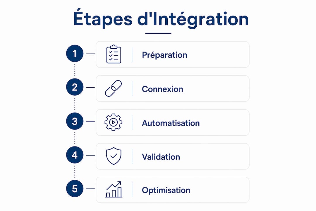 Découvrez en un coup d’œil les différentes étapes clés pour mettre en place l’automatisation de vos emails grâce à cette infographie.