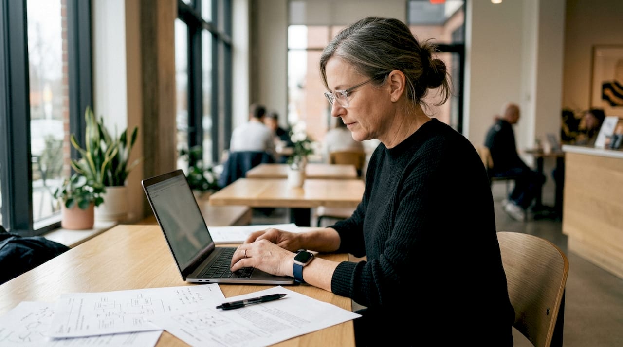 Des mains saisissent des requêtes API sur un clavier