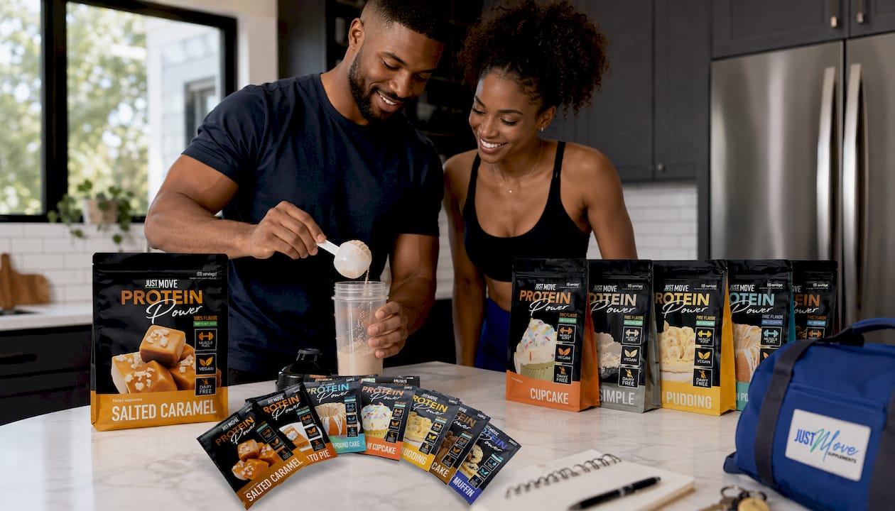Just MOVE Protein Sample Variety Pack - 7 Flavors