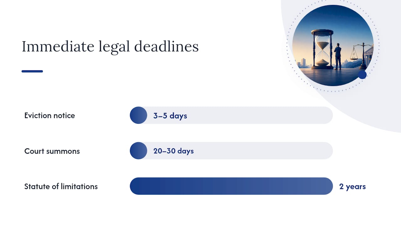 When should you get an attorney right away? — overview diagram