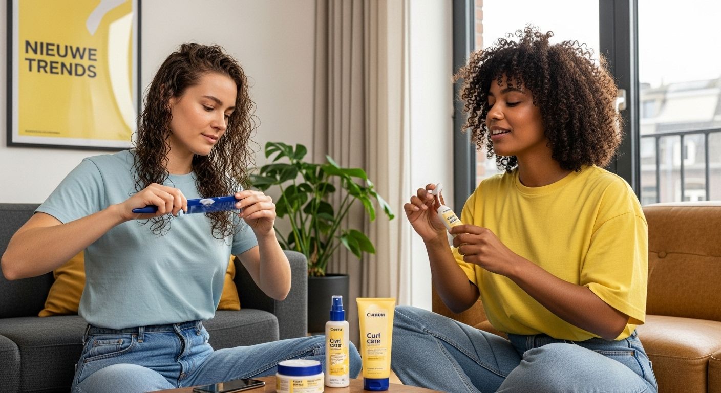 krullend haar trends verzorging