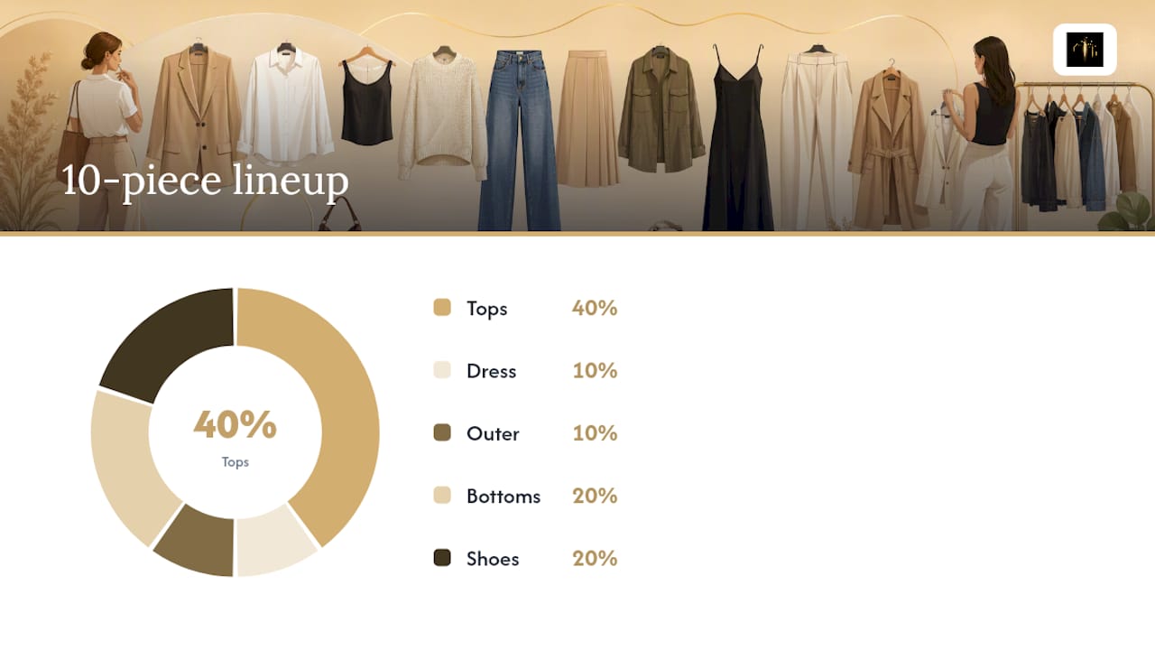 Step-by-step diagram of outfit remix process