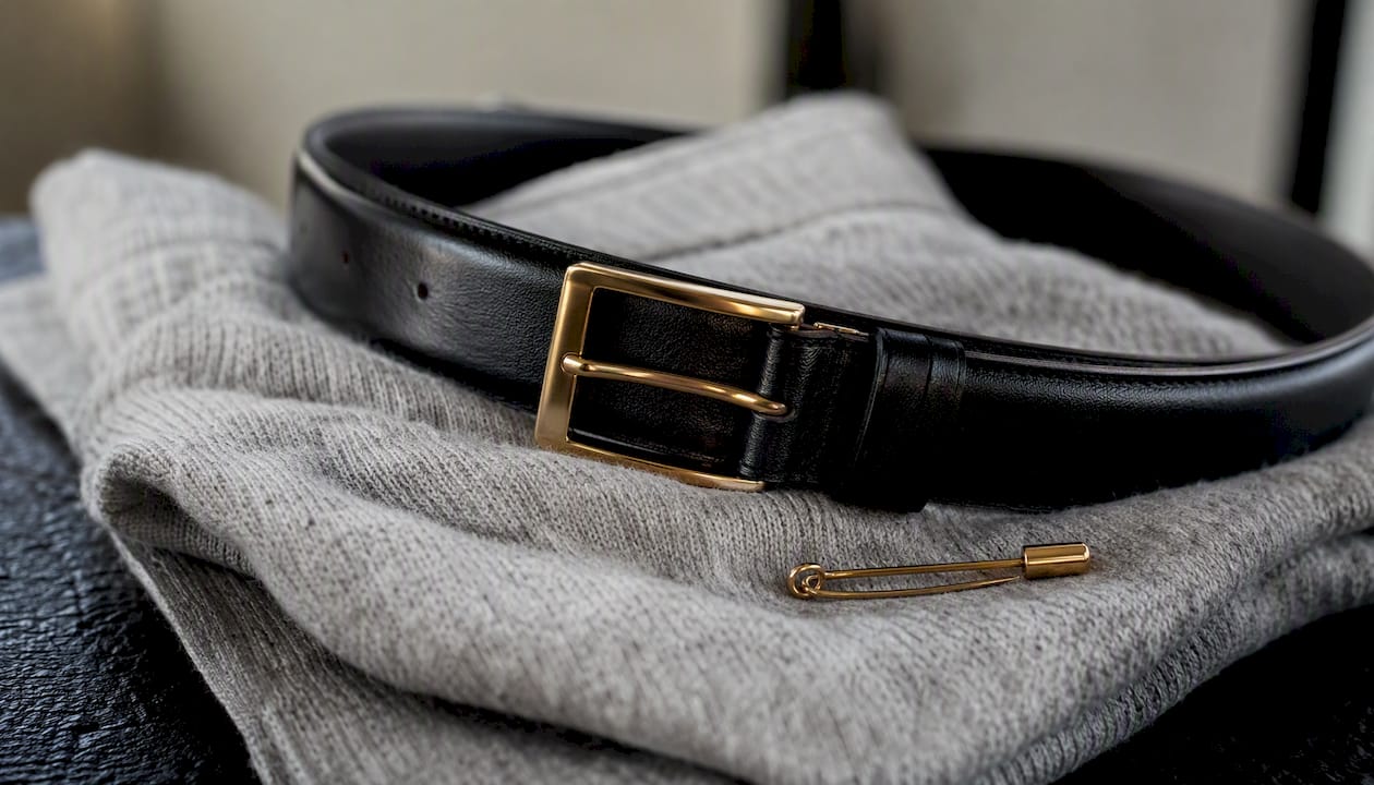 Accessoires qui harmonisent la palette de couleurs d'une tenue