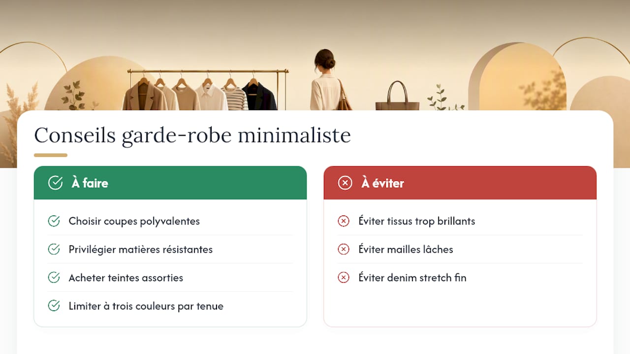 Quelles sont les pièces essentielles de la garde-robe minimaliste ? — overview diagram