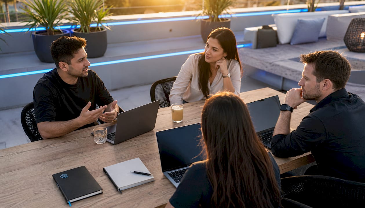 El equipo se reúne para conocer las novedades del nuevo software.