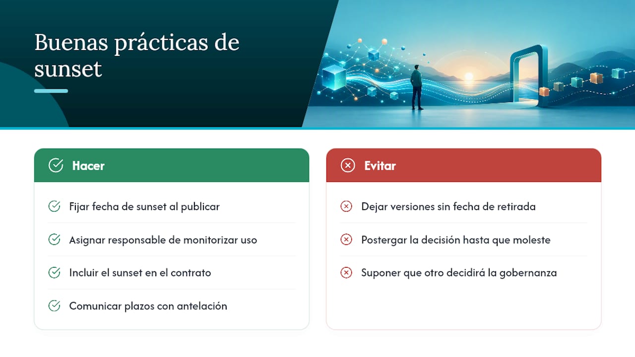 Lo que la mayoría de equipos hace mal con el versionado — overview diagram