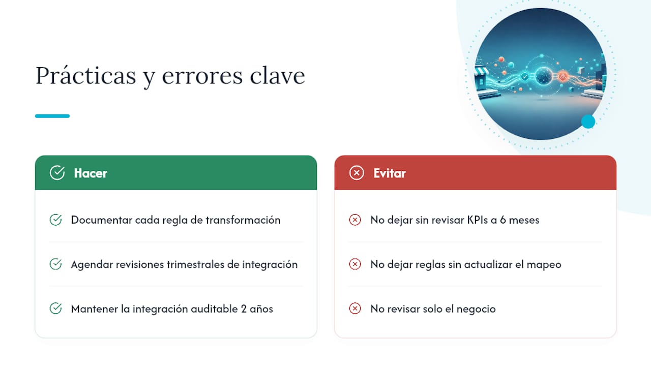 Lo que casi ninguna guía cuenta sobre integrar Shopify y ERP — overview diagram