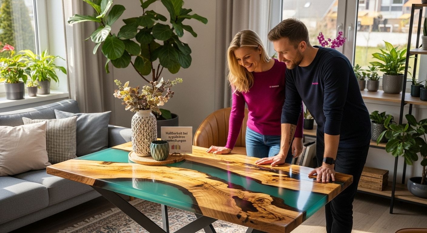 Epoxidharz Möbel Haltbarkeit