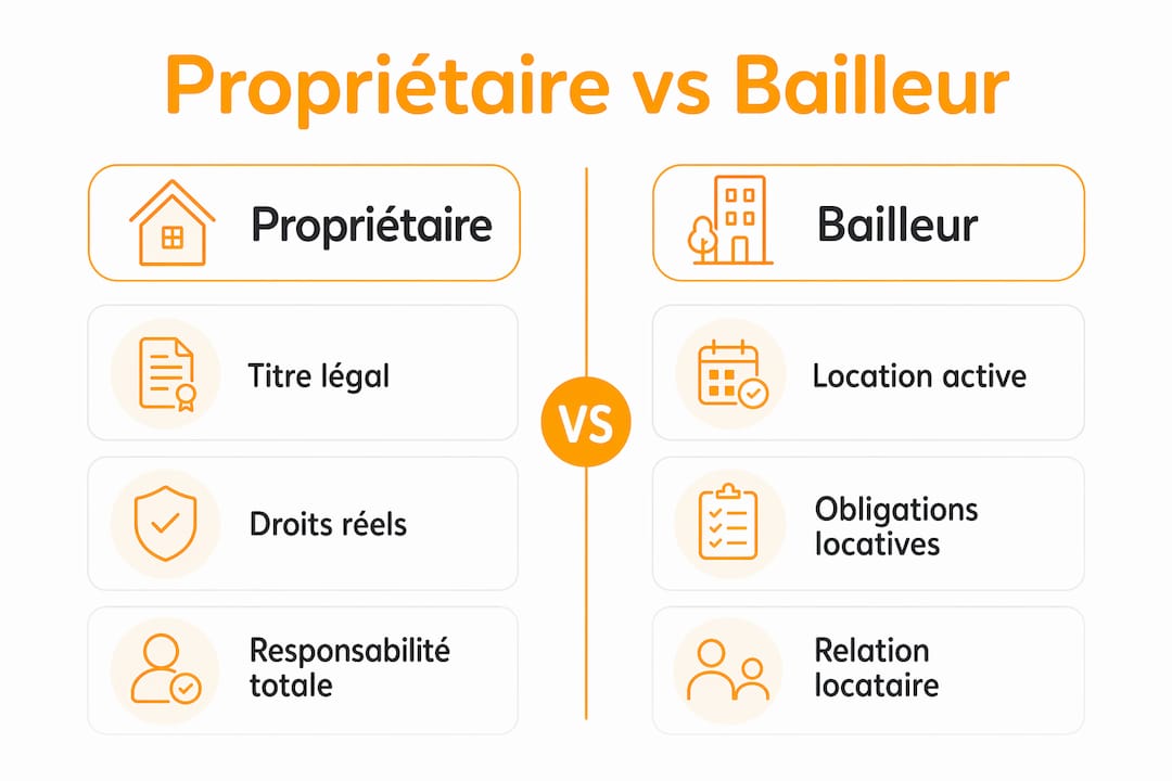 Infographie : les différences essentielles entre propriétaires et locataires
