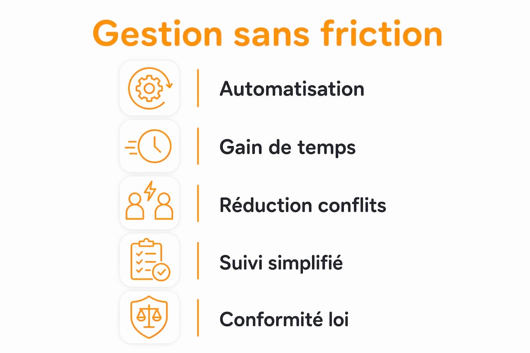 Visuel des étapes incontournables pour une gestion fluide et efficace