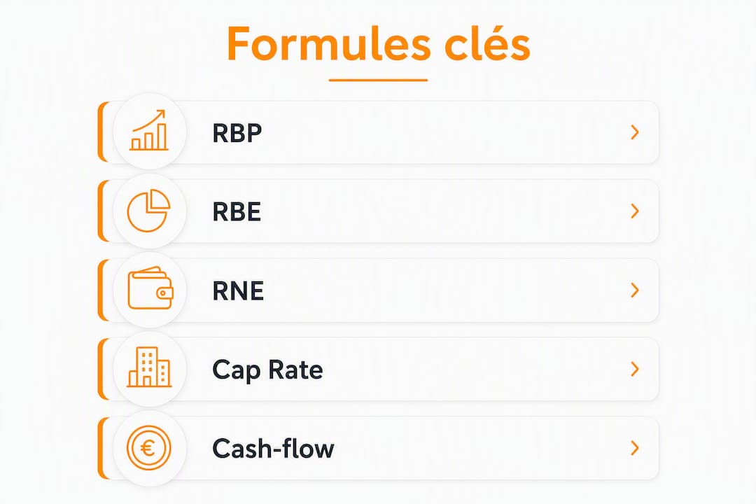 Découvrez en un coup d’œil les principales formules à connaître pour réussir vos investissements immobiliers grâce à cette infographie.