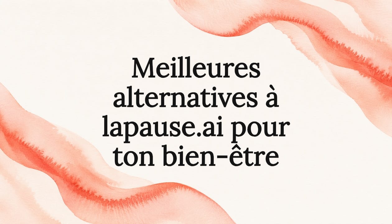 Une illustration raffinée vient sublimer le titre de l’article.