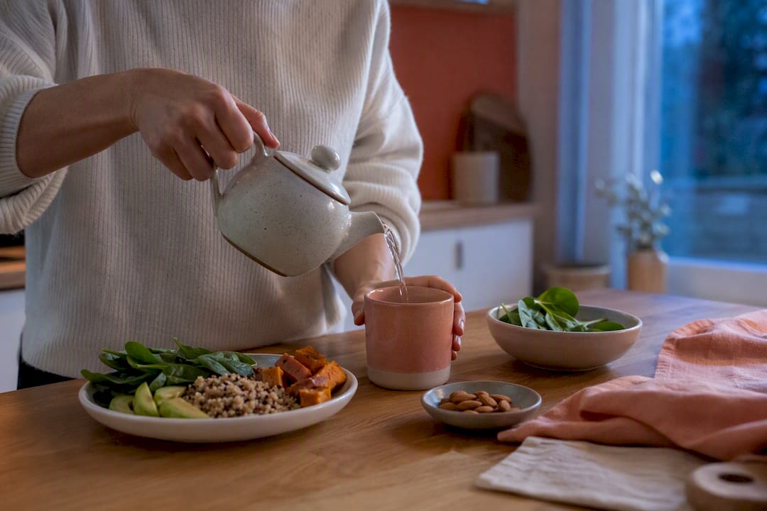 Tisane et repas légers du soir