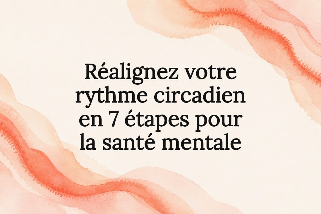 Représentation abstraite du rythme circadien