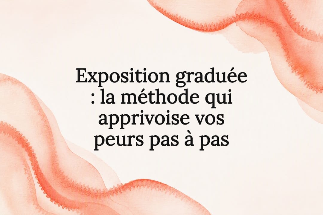 Carte titre aquarelle pour exposition graduée