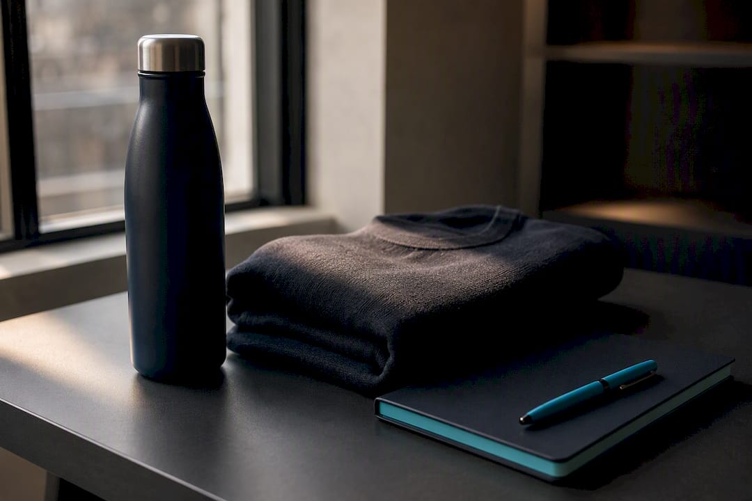 Welcome kit items for new employee onboarding