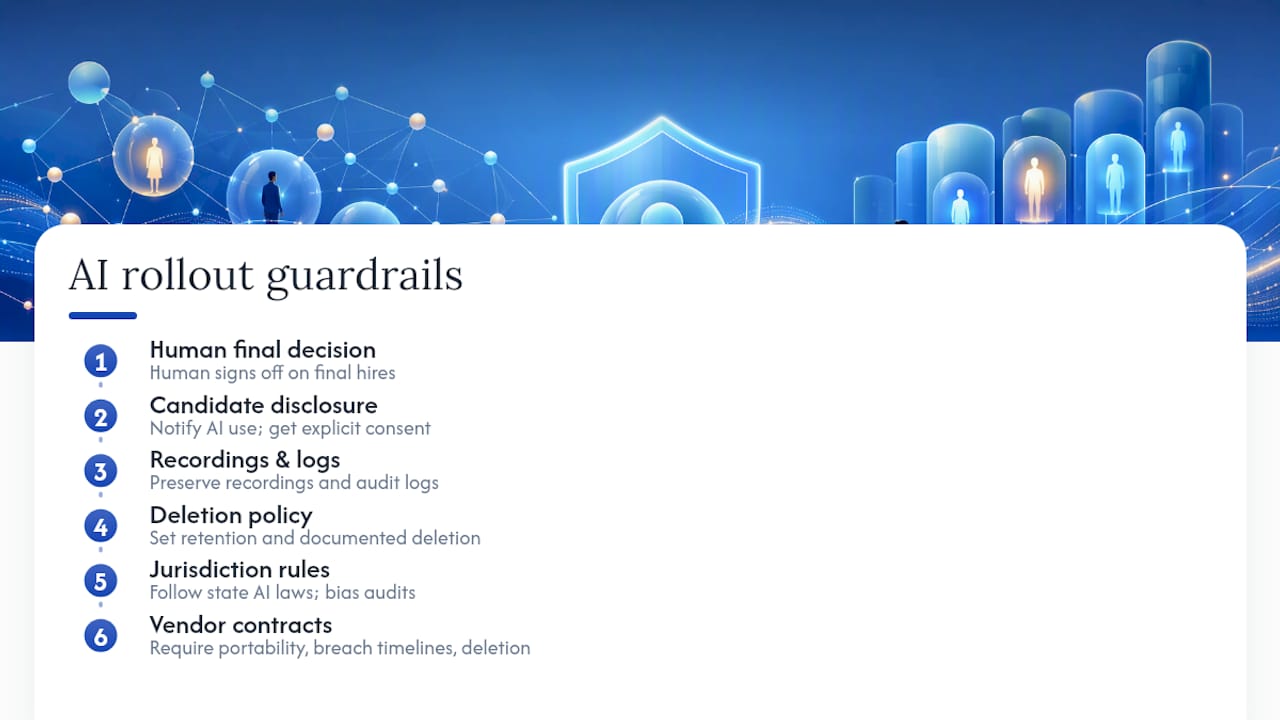 AI hiring compliance guardrails overview