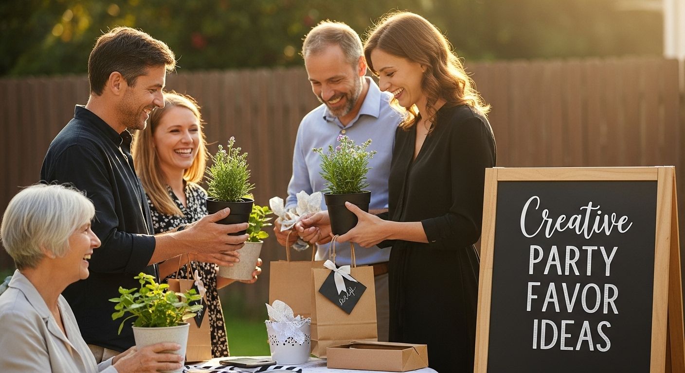creative party favor ideas giveaway