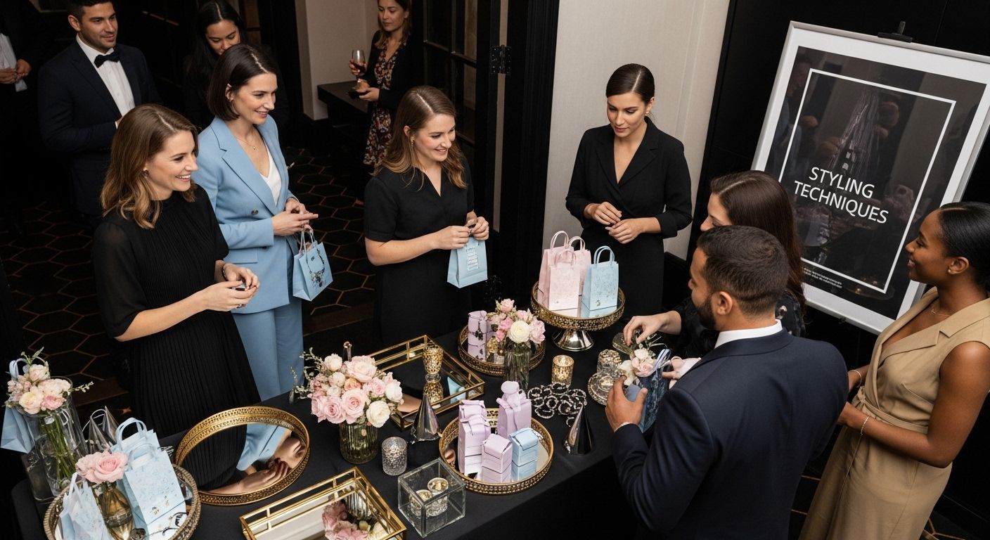 party favor display styling