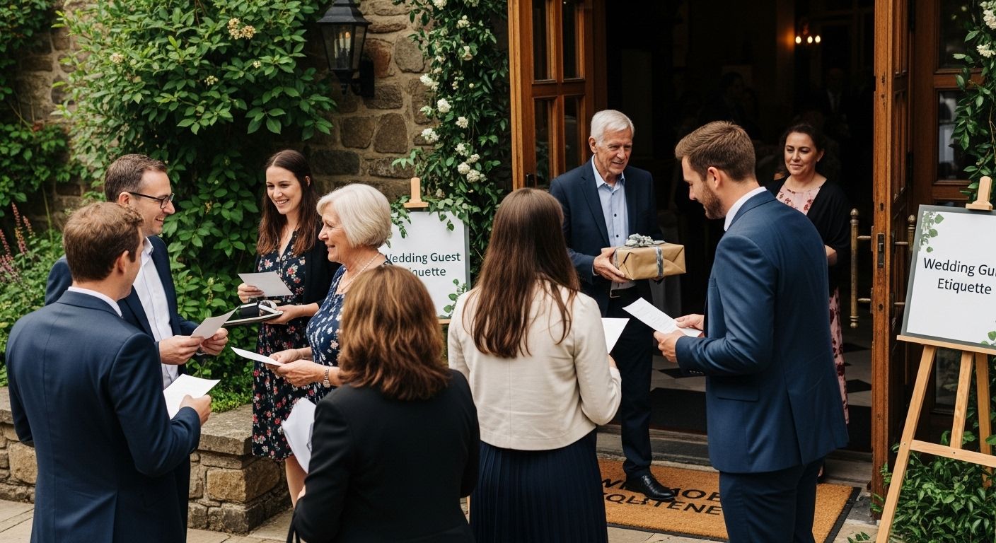 wedding guest etiquette