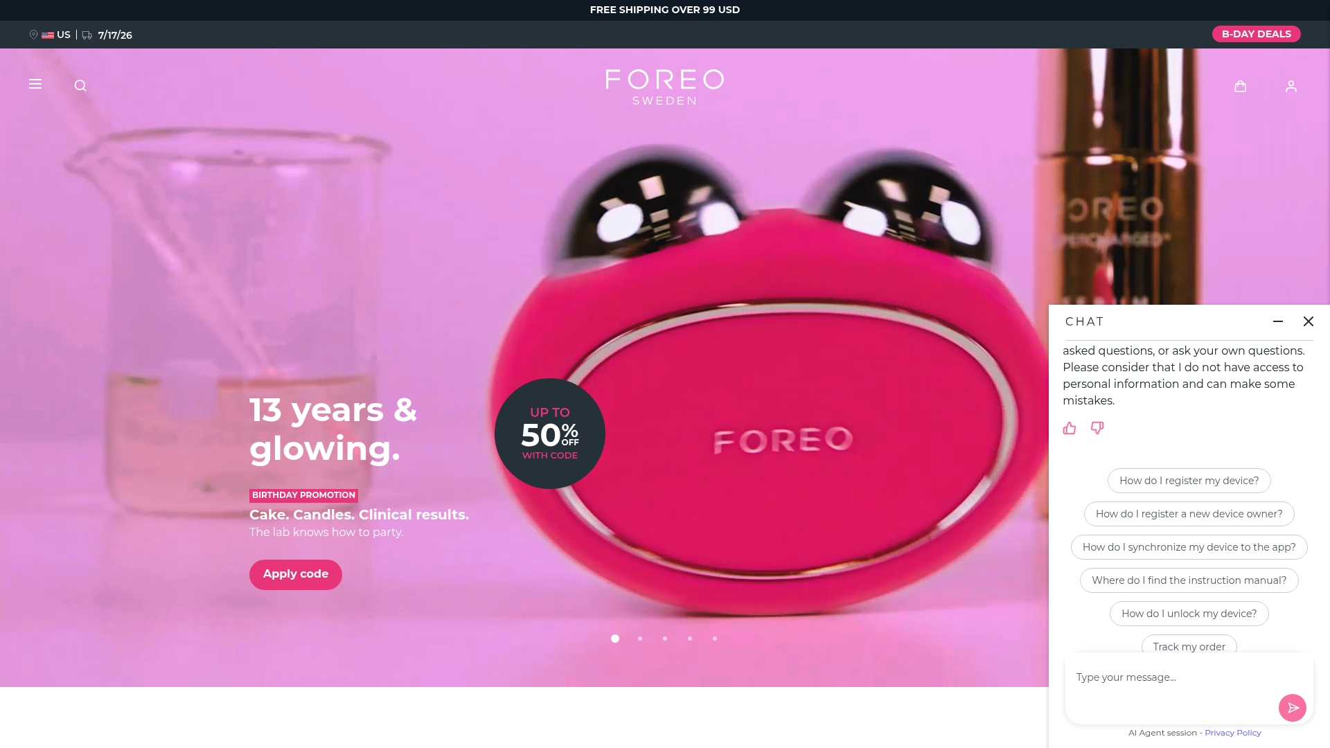https://foreo.com