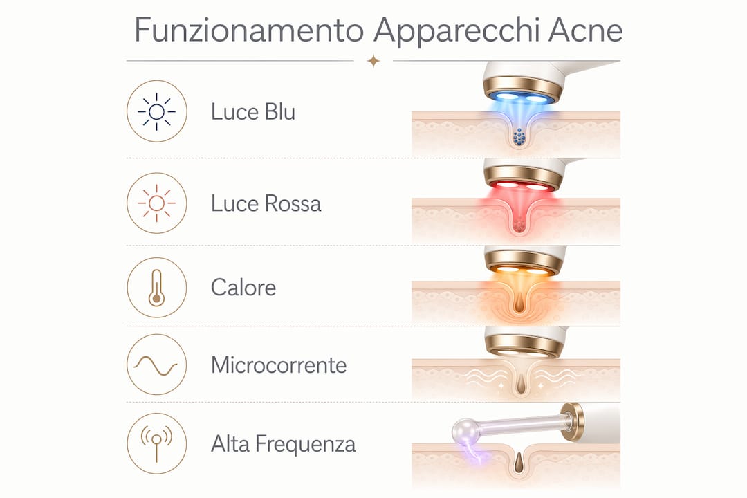 Scopri le diverse tecnologie per combattere l’acne: una guida visiva