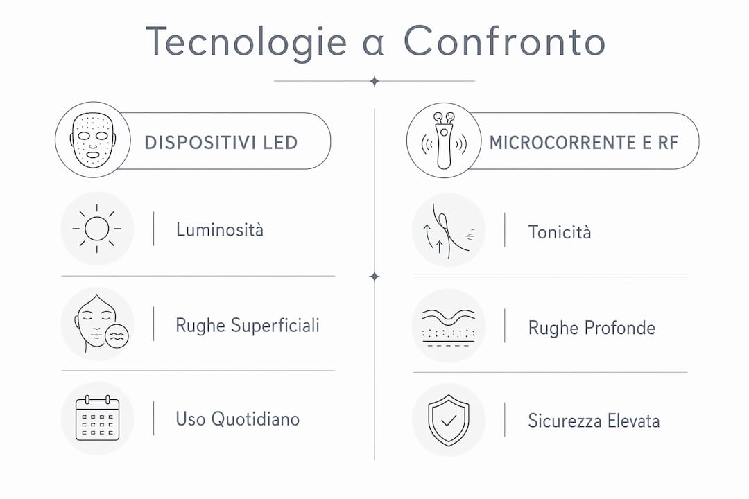 Guida visiva alle migliori tecnologie per il ringiovanimento della pelle: un confronto pratico