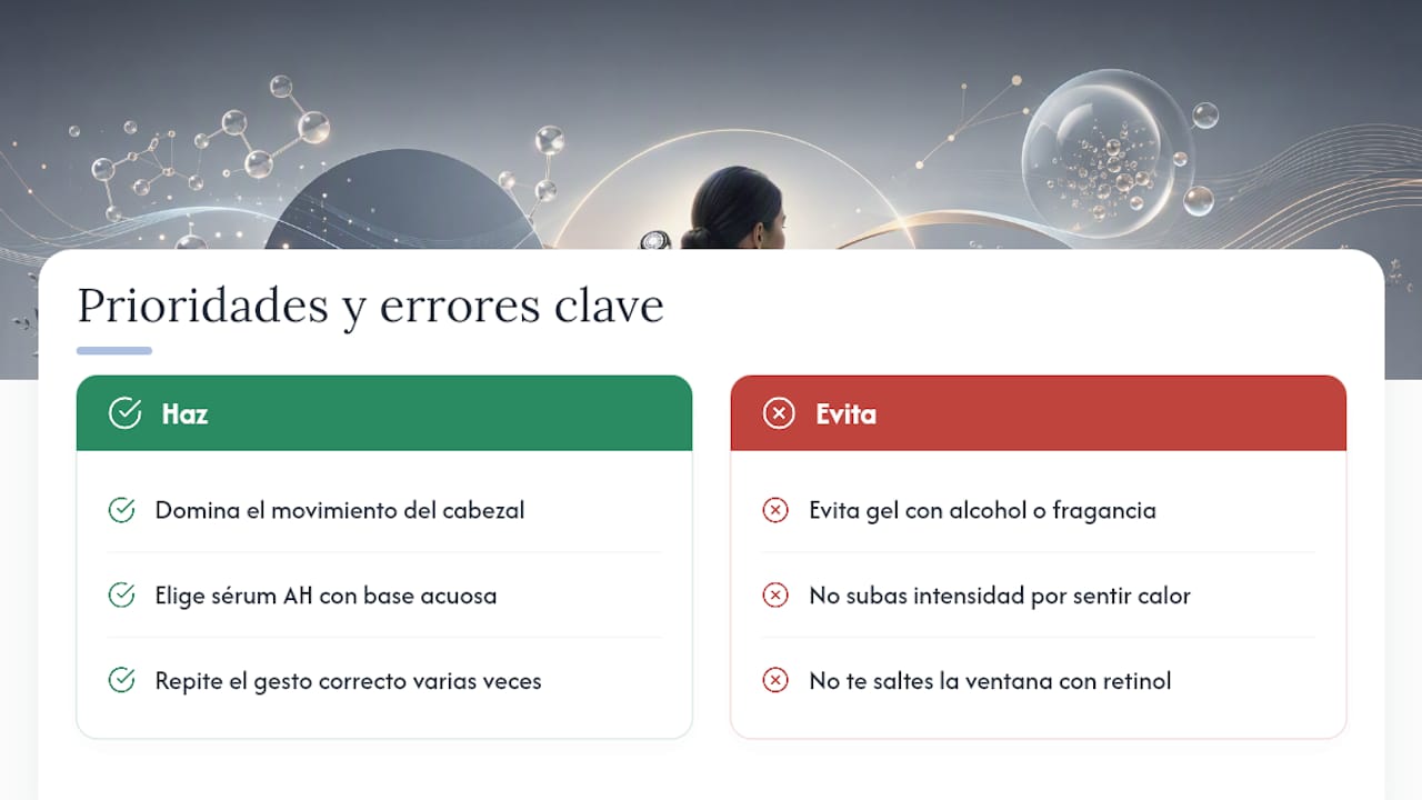 Lo que la mayoría de guías se saltan sobre RF y ácido hialurónico — overview diagram