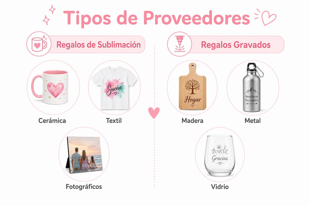 Infografía: ¿Qué tipo de proveedor de regalos artesanales elegir?