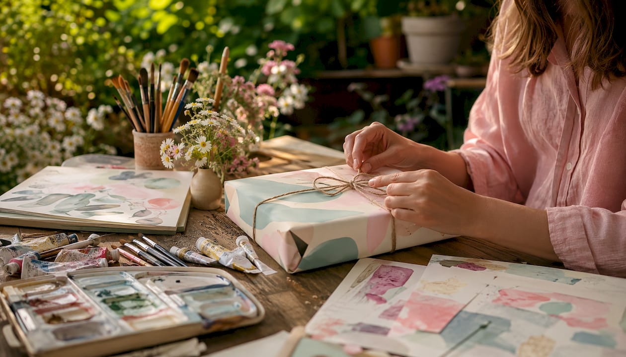 Un toque artístico para darle vida a tu regalo personalizado
