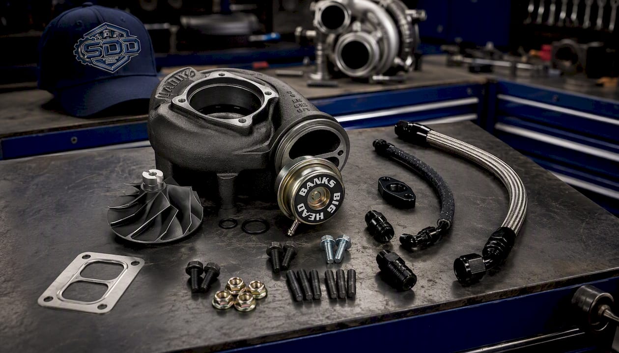 Cummins S300-S400 Turbo Installation Kit (2003-2007)