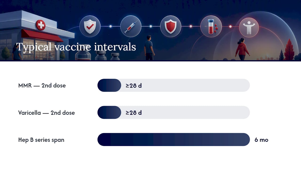 How Do Multi-Dose Series and Titers Affect Your I-693? — overview diagram