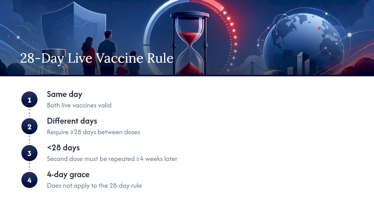 The 28-Day Rule: What CDC Guidance Actually Says and Why — overview diagram