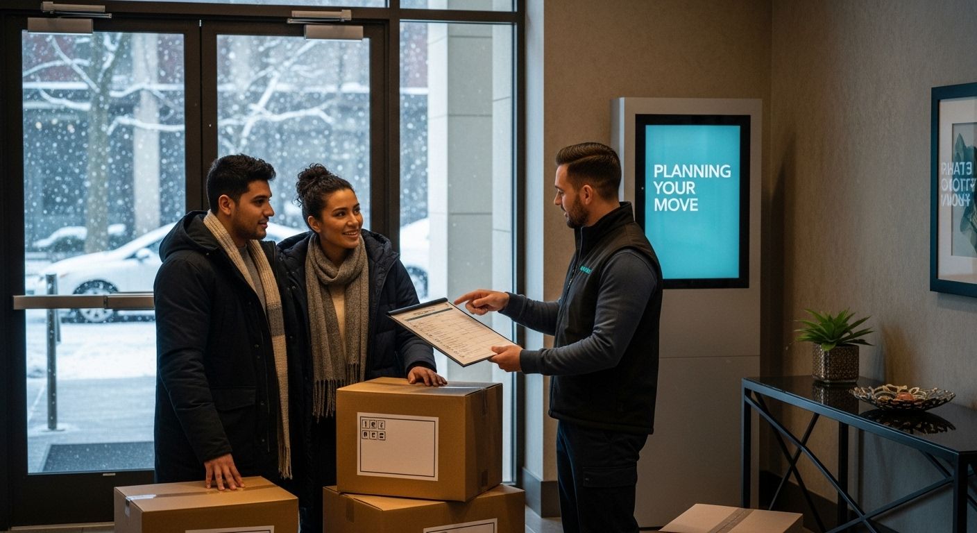 apartment winter moving