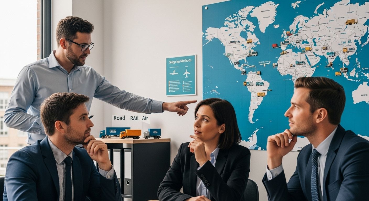 business freight shipping modes decision