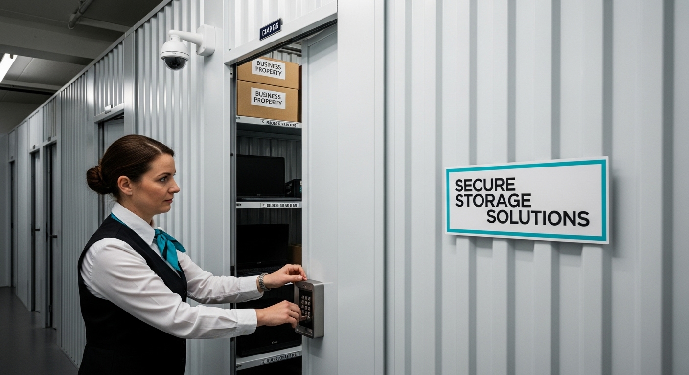 secure storage facility business