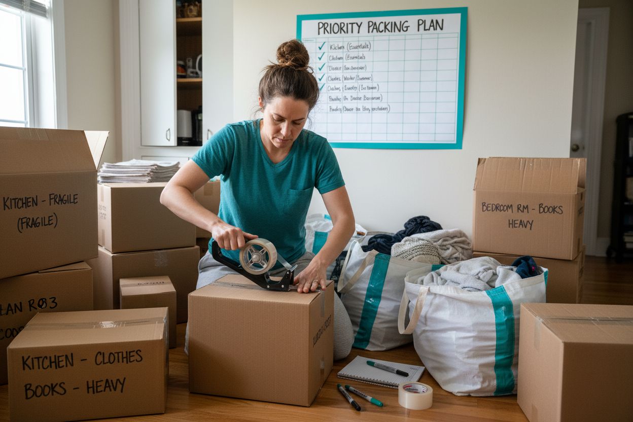 rapid packing process