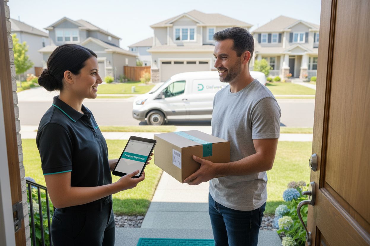 last mile customer delivery