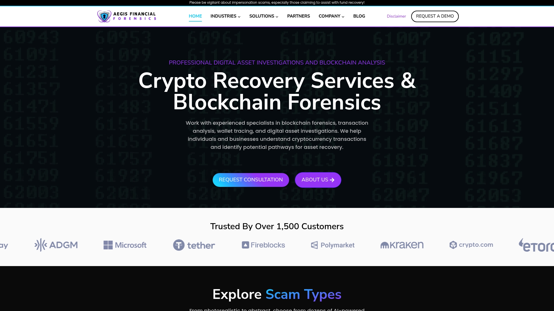 https://aegisfinancialforensics.com