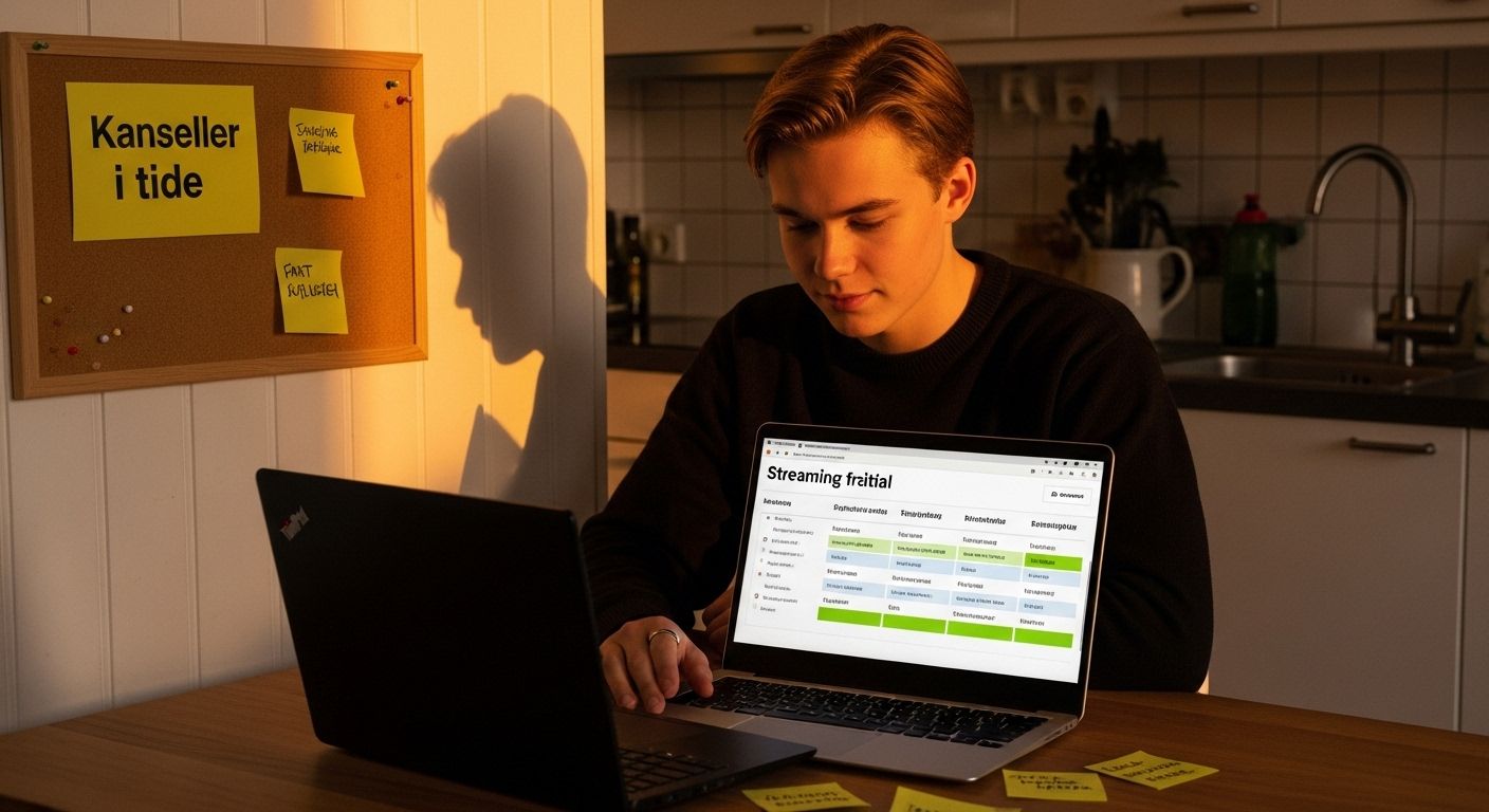 kanseller gratis prøveperiode
