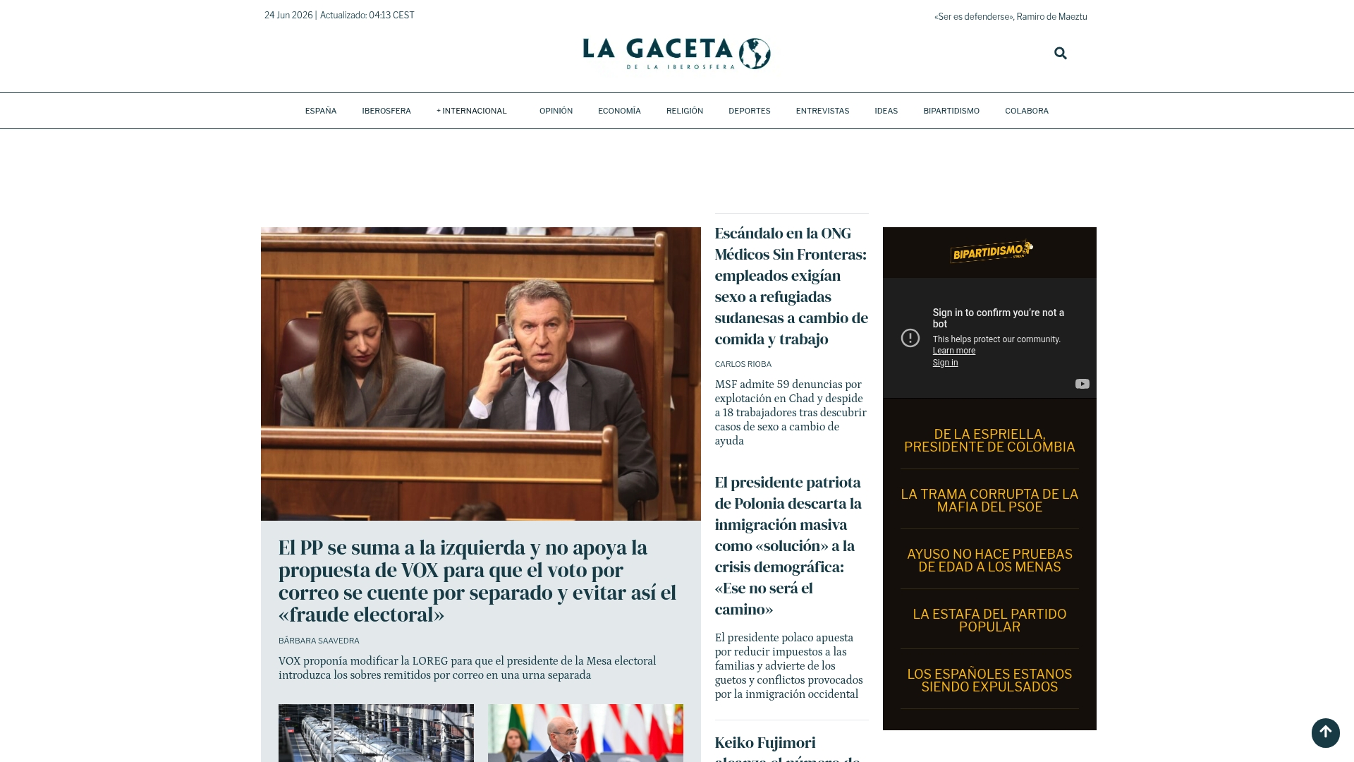 https://gaceta.es