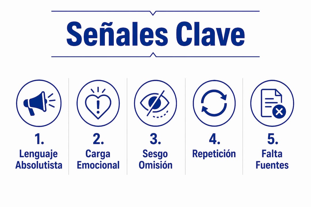 Infografía: cómo identificar las principales técnicas de manipulación en los medios