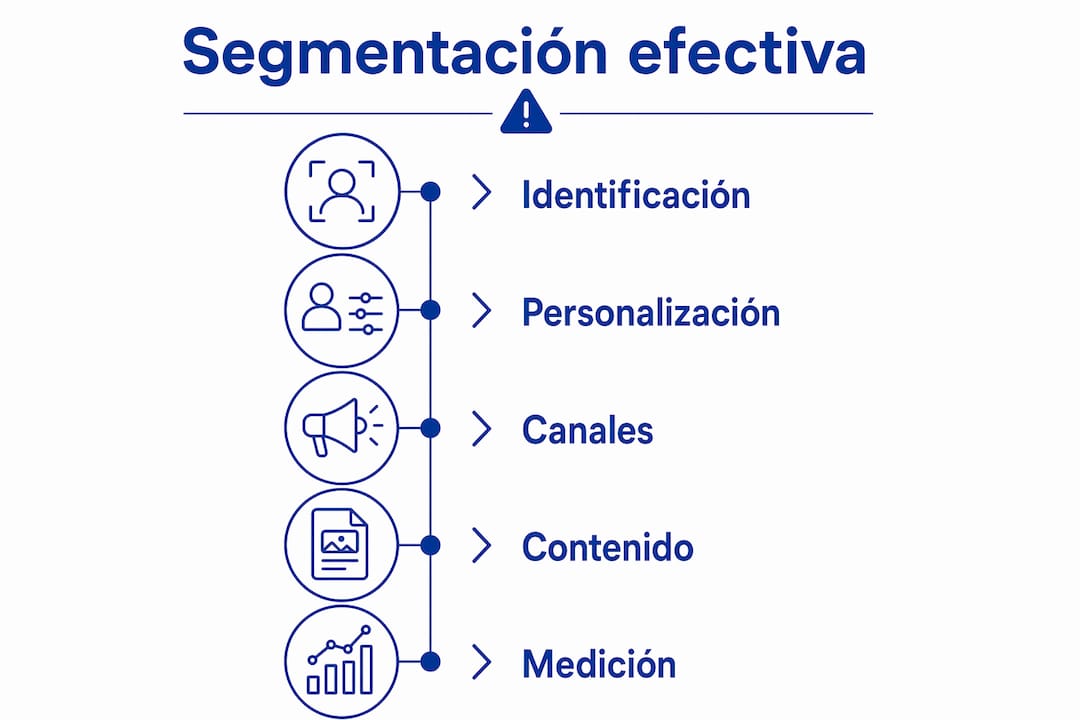 Infografía: claves para segmentar eficazmente el mensaje político